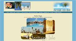 Desktop Screenshot of heritageisleclub.com